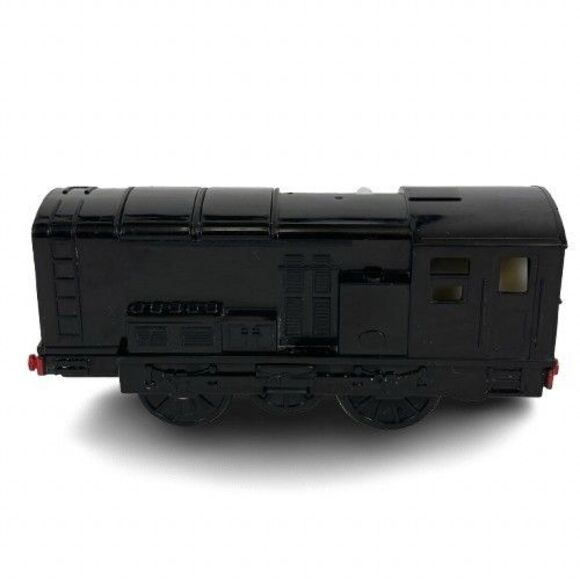 Thomas TOMY Trackmaster DIESEL 1997 1st Ed. Plarail w/ Flatbed Cargo Car VIDEO - Picture 6 of 15